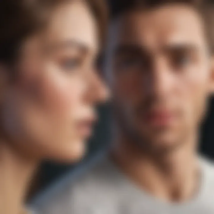 Illustration showing the impact of ASPD on relationships