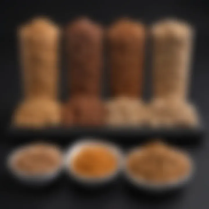 Comparison chart of calories in various snack options including peanuts
