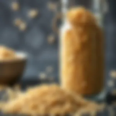 Different forms of bulgur wheat