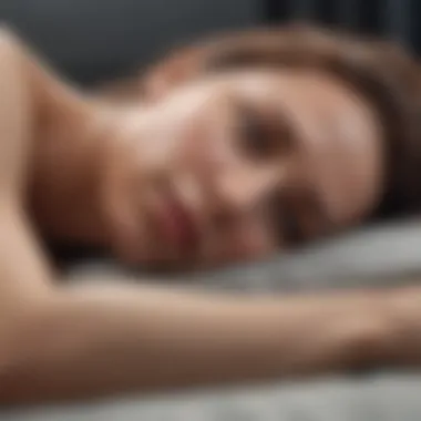 Illustration of common health conditions affecting sleep