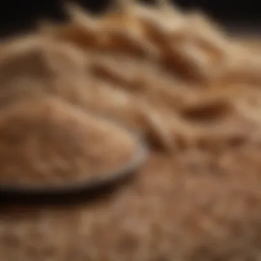 Comparison chart of Kamut and other grains focusing on health benefits