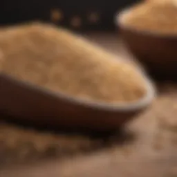 Nutritional breakdown of Kamut highlighting its rich profile