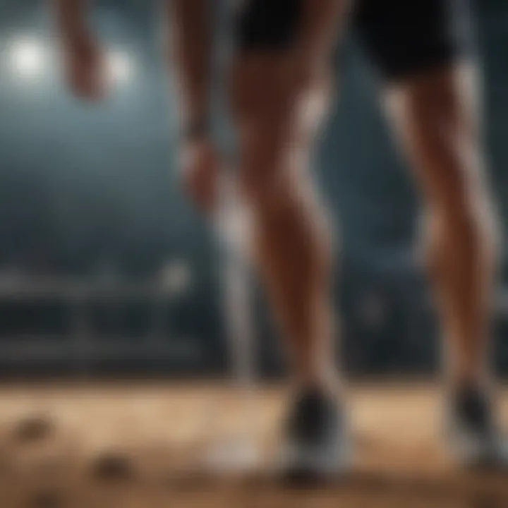 Hydration's role in preventing thigh cramps