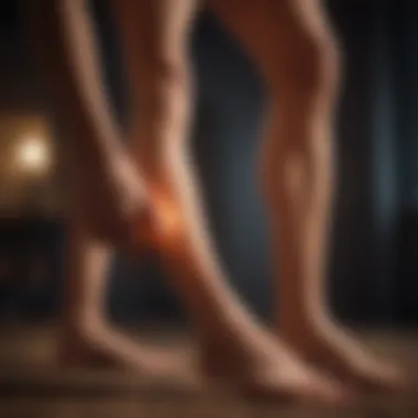 Preventive Exercises to Alleviate Nighttime Leg Cramps A diagram depicting preventive exercises for leg cramps