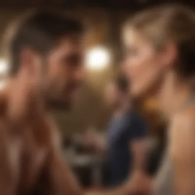 The Impact of Relationship Health A couple engaging in a heartfelt conversation, illustrating relationship dynamics.