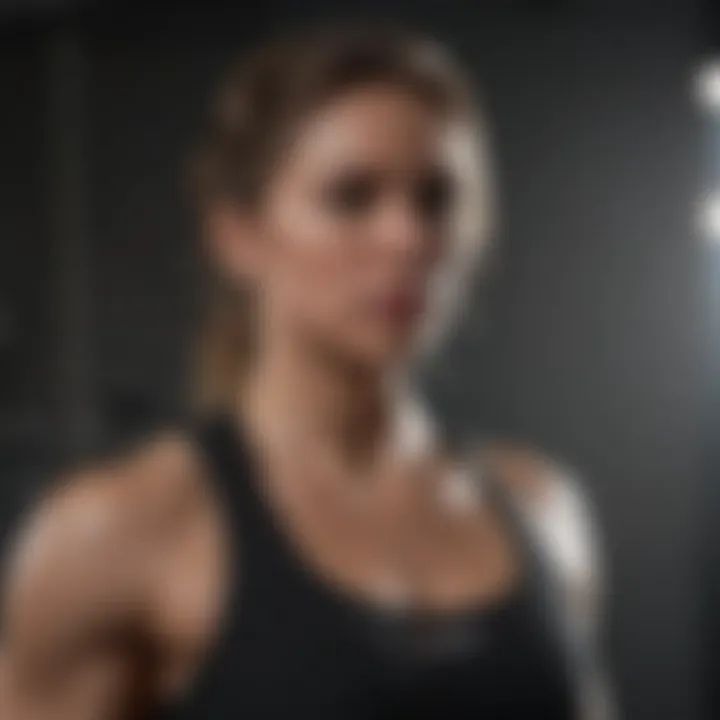 Close-up of the customization options available for the Rep Fitness rig