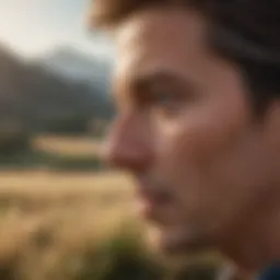 A peaceful landscape illustrating the impact of tinnitus