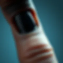 Understanding the Blackening of Nails: Causes, Implications, and Management Introduction