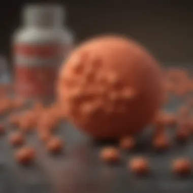 Diagram depicting the anti-inflammatory effects of ibuprofen