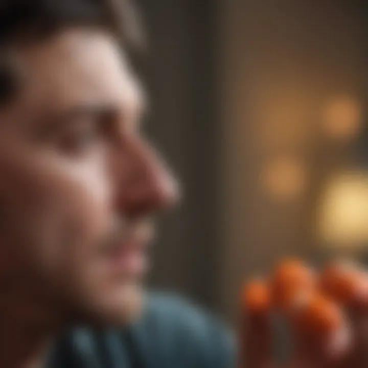 Infographic on the risks associated with excessive ibuprofen consumption