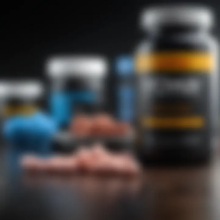 Graph showing recommended dosages and their effects