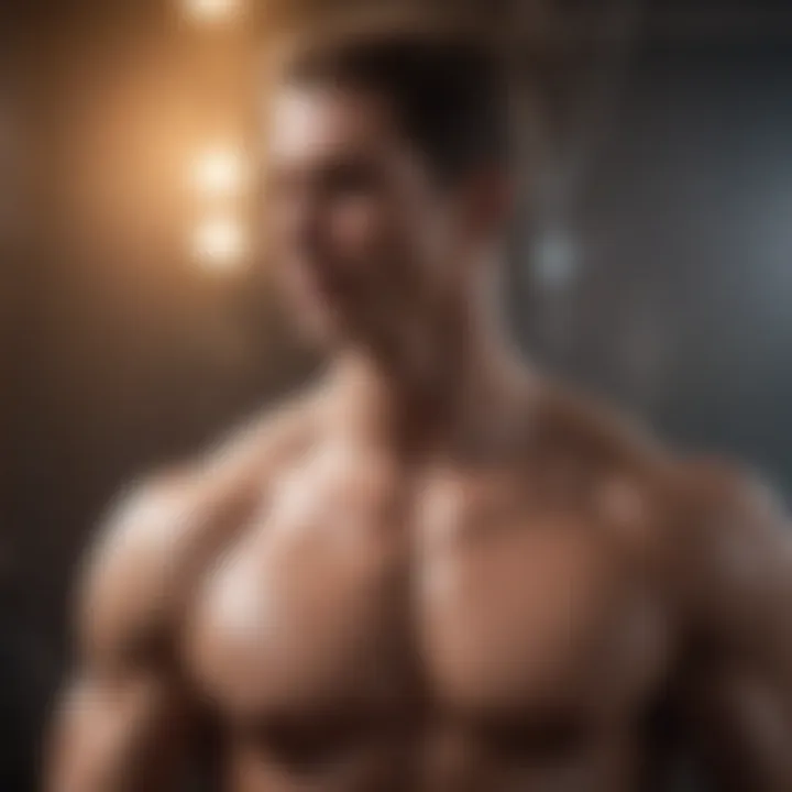 Athlete receiving chiropractic care