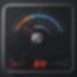 Visual representation of weight loss scale calculator interface