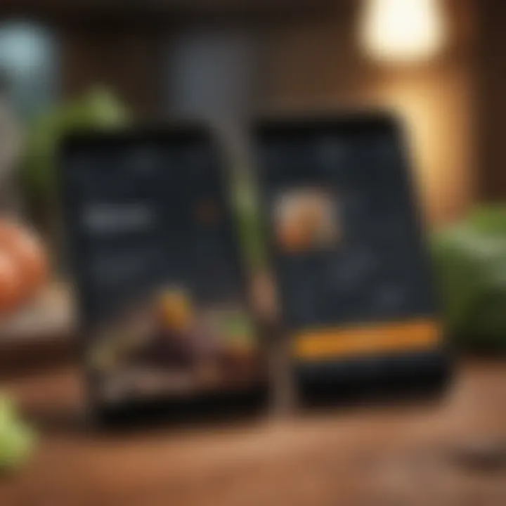 Screenshot of a user's progress tracking in a nutrition app