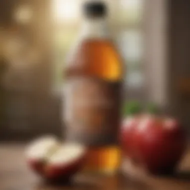 An infographic illustrating the benefits of apple cider vinegar for weight management