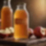 A refreshing drink made with apple cider vinegar and natural sweeteners.