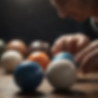 Diverse Options of Pressure Point Balls Variety of pressure point balls in different sizes and materials