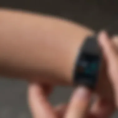 Comparative Analysis of Fitness Trackers Comparison chart of Vivosmart HR+ with other fitness trackers