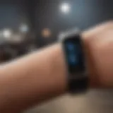 Sleek design of the Vivosmart HR+ fitness tracker